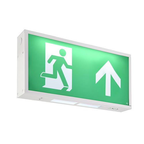 Saxby Sight Box Self Test 4.5W LED Emergency Exit Sign 101625 