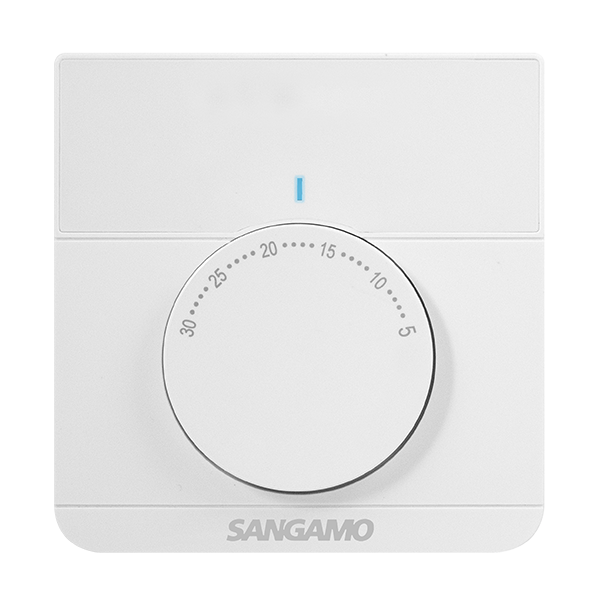 Sangamo Choice Plus White Electronic Thermostat CHPRSTAT