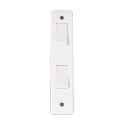 Click Mode 2 Gang 2 Way Architrave Switch CMA172