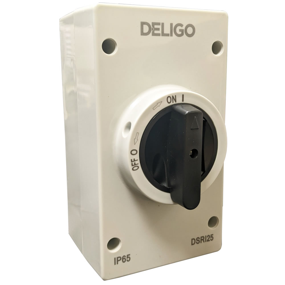 Deligo 25A Photovoltaic (Solar) DC Rotary Isolator Switch DSRI25