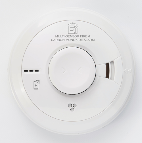 Aico Ei3030 Mains Multi-Sensor Optical, Fire and Carbon Monoxide Alarm with 10 Year Lithium Battery Back-up