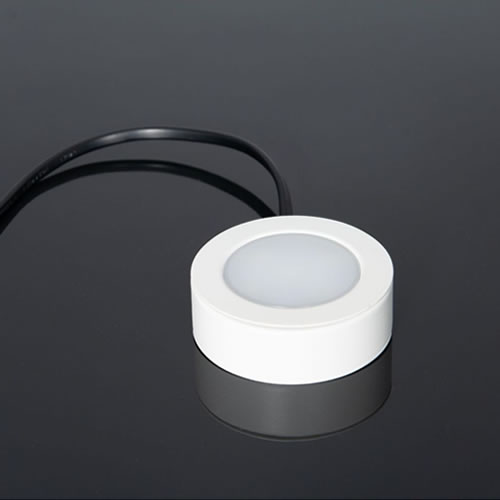 KSR Morini White Recessed / Surface 3CCT LED 2.5W Round Cabinet Light KSRCL205WH