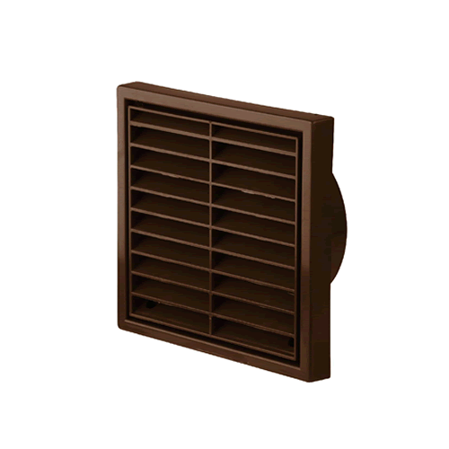 6 Inch 150mm Brown Fixed Grille