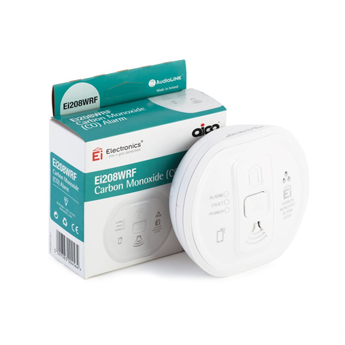 Aico Ei208WRF RadioLINK+ Battery Carbon Monoxide Alarm with 10 Year Sealed Lithium Battery