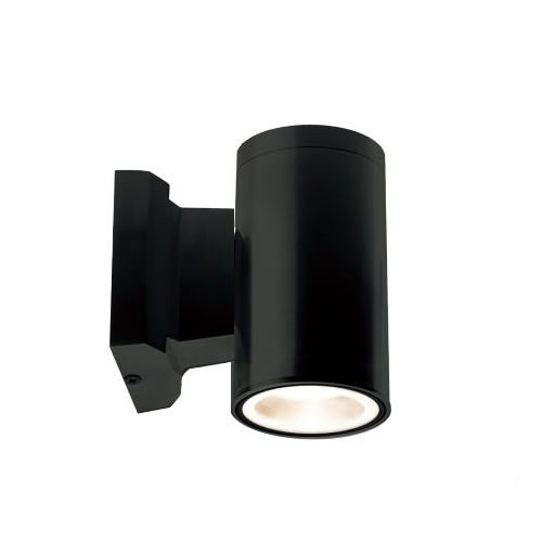 ALL LED Black Decorative Tubular Wall Light IP65 AWLGU/BK/011