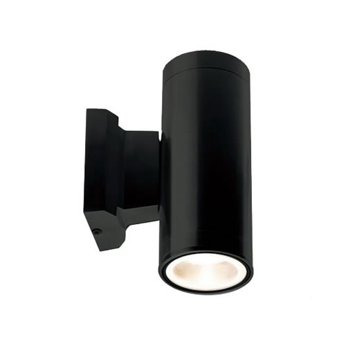 ALL LED Black Decorative Tubular Wall Light IP65 AWLGU/BK/022