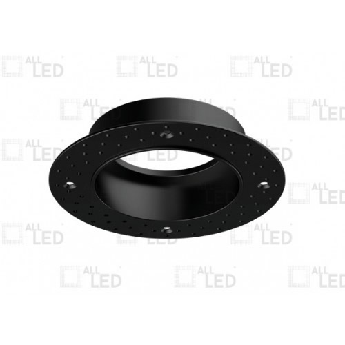 ALL LED black Trimless Kit - Plaster-In Kit AFD75/TK/BK