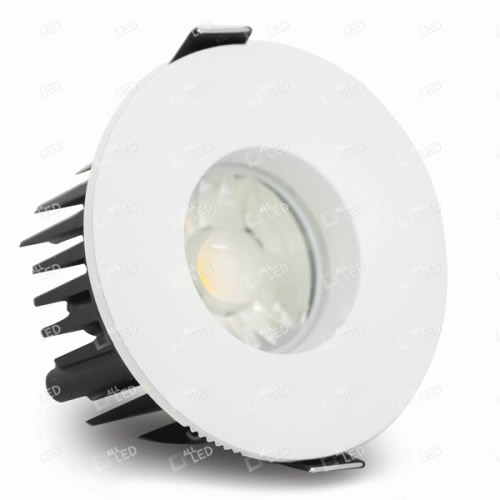 ALL LED Defender Fixed 10W LED IP65 Dimmable Downlight 3000K AFD010D/30