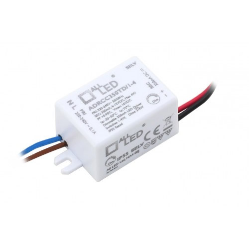 ALL LED Dimmable Constant Current LED Driver 1-4W ADRCC350TD/1-4