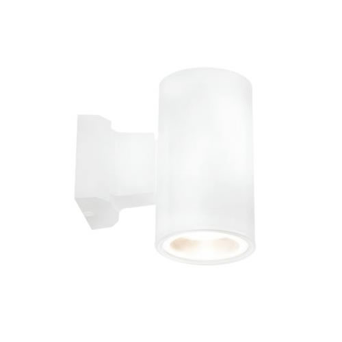 ALL LED White Decorative Tubular Wall Light IP65 AWLGU/WH/011 
