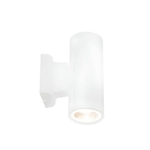 ALL LED White Decorative Tubular Wall Light IP65 AWLGU/WH/022