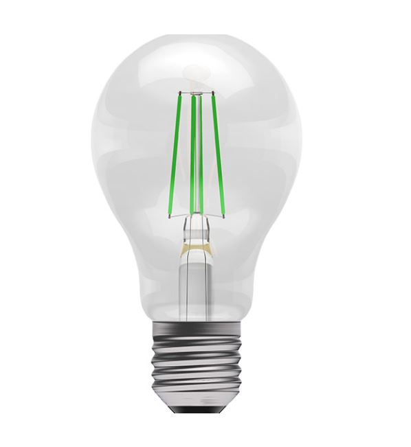 Bell 4W ES LED Green Filament GLS Lamp ­60064