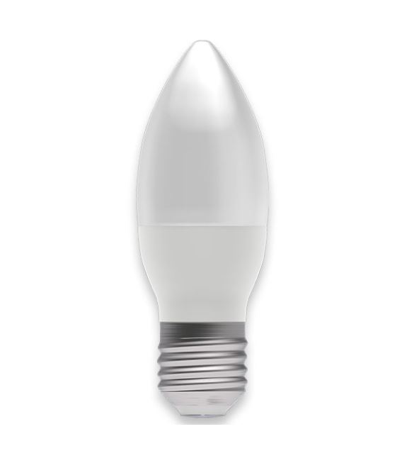 Bell 2.1W ES LED Warm White Dimmable Opal Candle Lamp 60515