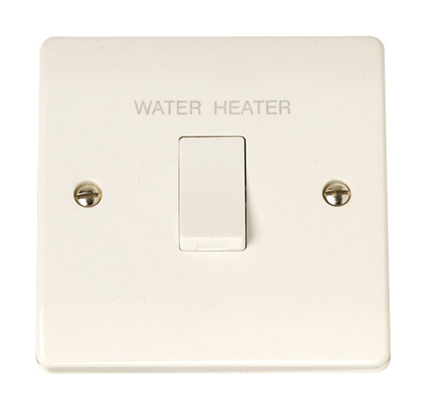 Click Curva CCA040 20A Double Pole Switch "Water Heater"