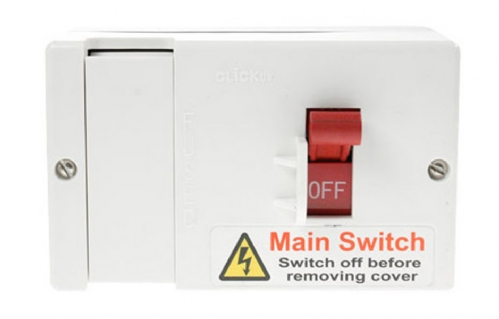 Click DB701 80A Fused Main Switch (Lockable)