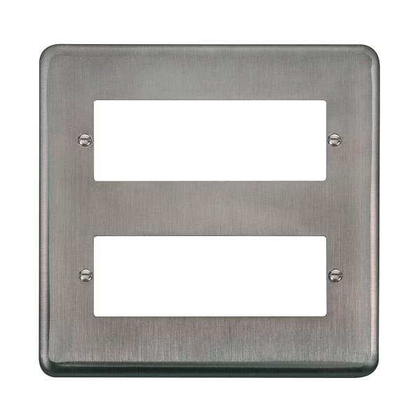 Click Deco Plus Stainless Steel 2 Tier MiniGrid Module Plate DPSS512