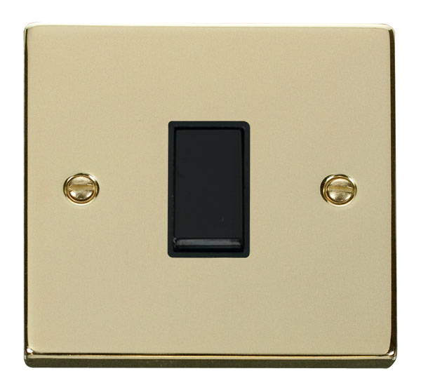 Click Deco Polished Brass Intermediate Switch VPBR025BK