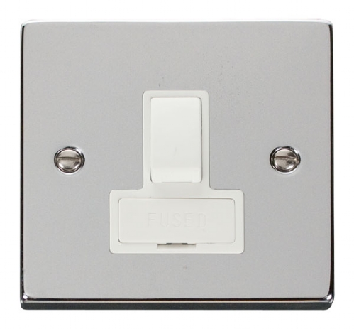 Click Deco Polished Chrome Switched Fused Spur VPCH651WH