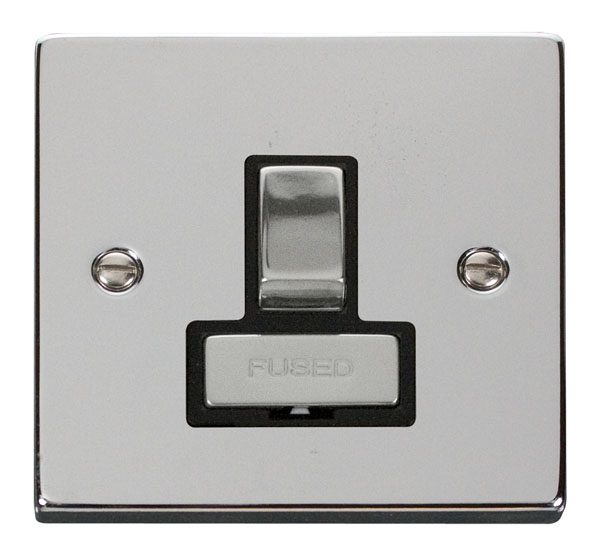 Click Deco Polished Chrome Switched Fused Spur VPCH751BK