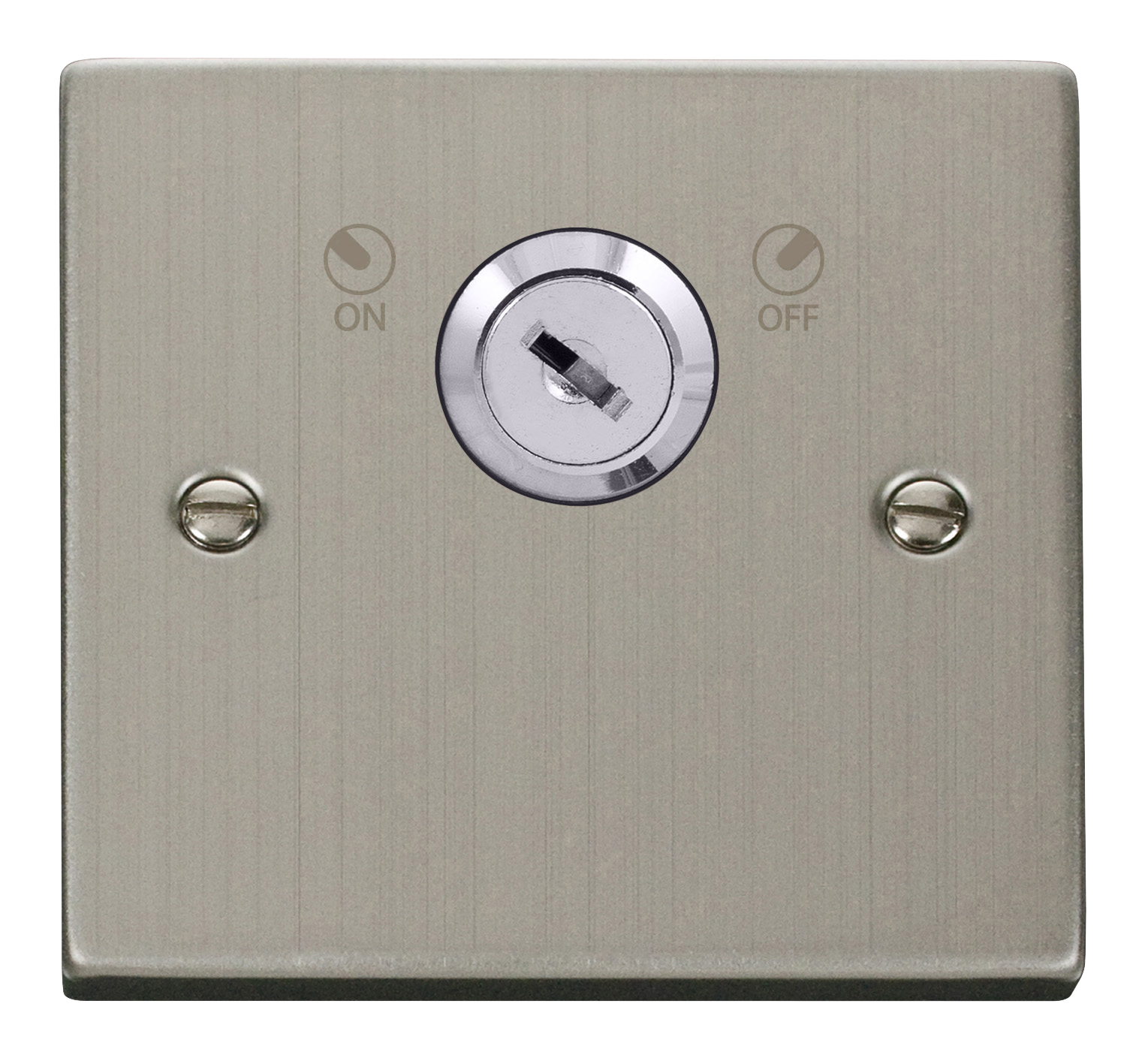Click Deco Stainless Steel 20A DP Key Lockable Switch VPSS660
