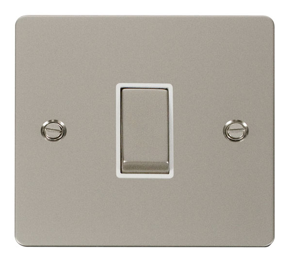 Click Define Pearl Nickel 1 Gang 2 Way Switch FPPN411WH