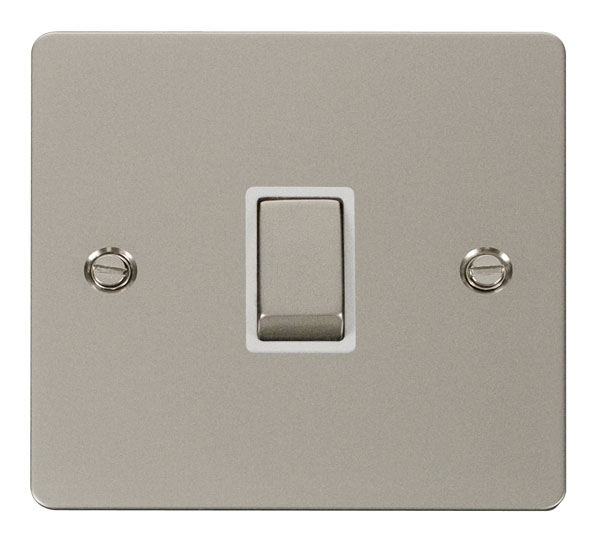 Click Define Pearl Nickel 20A Double Pole Switch FPPN722WH