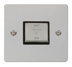 Click Define Polished Chrome Fan Isolator Switch FPCH520BK