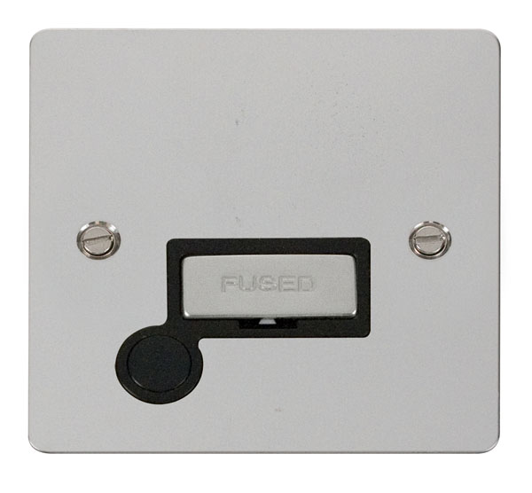 Click Define Polished Chrome Unswitched Fused Spur with Flex Outlet FPCH550BK