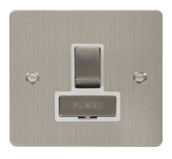 Click Define Stainless Steel Switched Fused Spur FPSS751WH