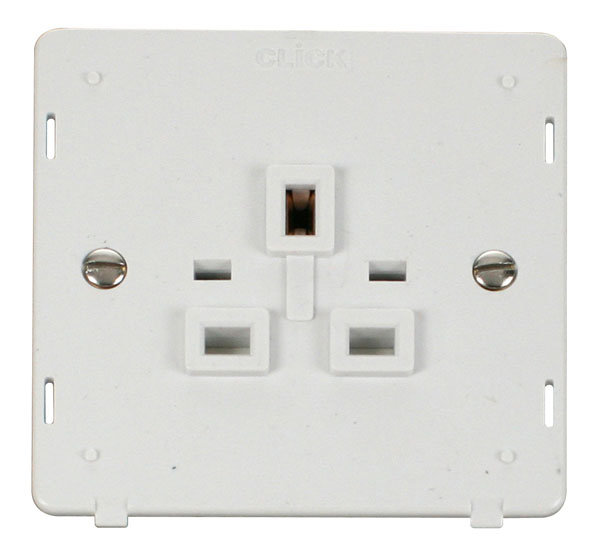 Click Definity 1 Gang 13A Socket Outlet Insert SIN630PW