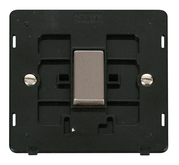 Click Definity 1 Gang 2 Way Switch Insert SIN411BKSS