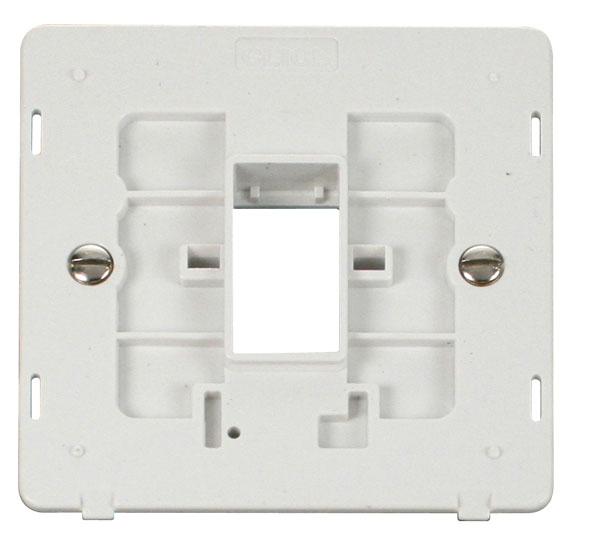 Click Definity 1 Gang Plate 1G Aperture Switch Insert SIN401PW