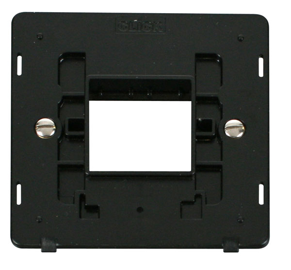 Click Definity 1 Gang Plate 2G Aperture Switch Insert SIN402BK
