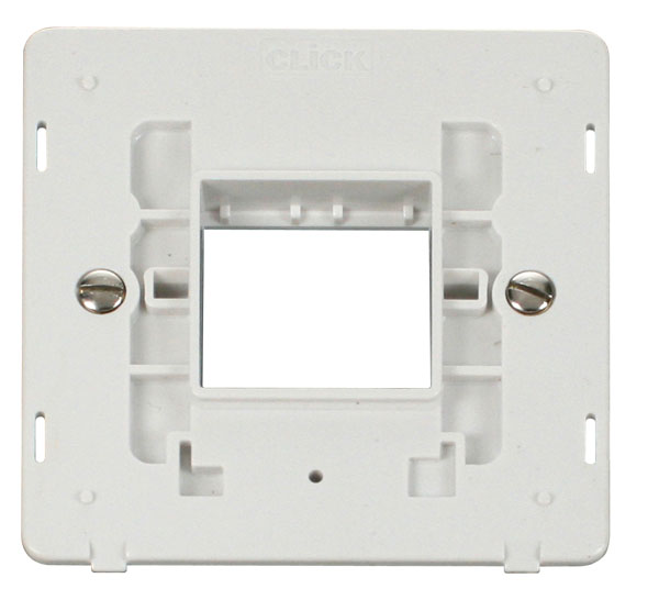 Click Definity 1 Gang Plate 2G Aperture Switch Insert SIN402PW