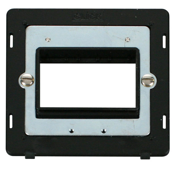 Click Definity 1 Gang Plate 3G Aperture Switch Insert SIN403BK