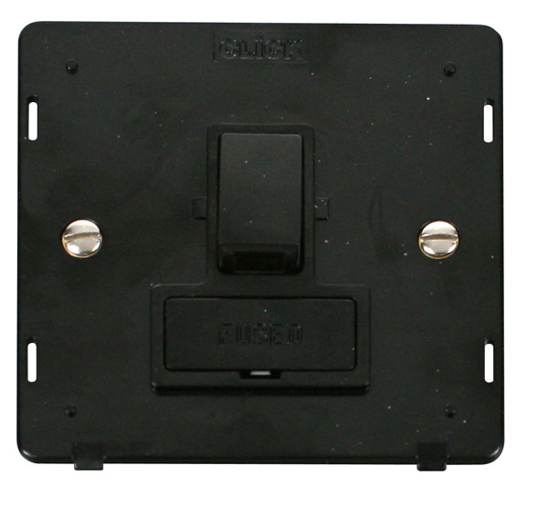 Click Definity 13A Switched Fused Spur Insert SIN651BK
