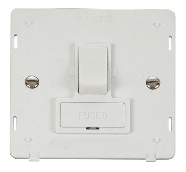Click Definity 13A Switched Fused Spur Insert SIN651PW