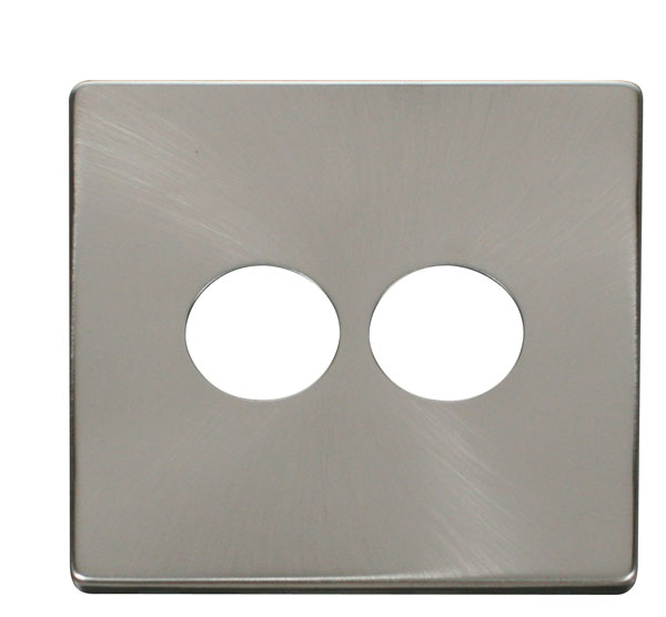Click Definity 2 Gang Toggle Switch Cover Plate SCP222BS
