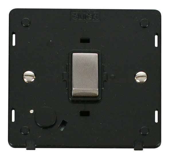 Click Definity 20A DP Switch With Flex Outlet Insert SIN522BKSS