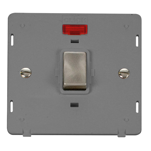 Click Definity 20A DP Switch With Neon Insert SIN723GYBS