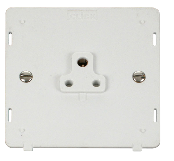 Click Definity 2A Round Pin Socket Outlet Insert SIN039PW