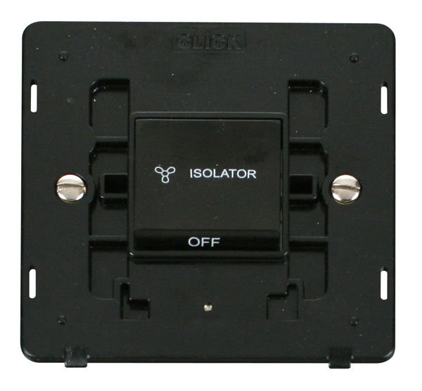 Click Definity 3 Pole Fan Isolator Switch SIN020BK