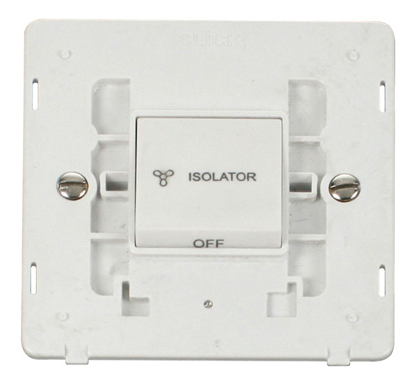 Click Definity 3 Pole Fan Isolator Switch SIN020PW