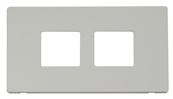 Click Definity 4 Gang Double Cover Plate SCP404PW
