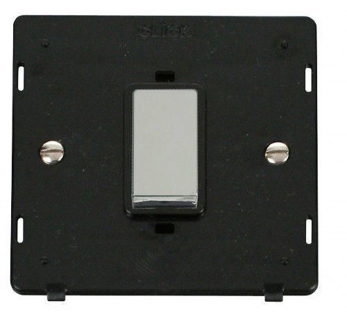 Click Definity 45A DP Switch Single Plate Insert SIN500BKCH