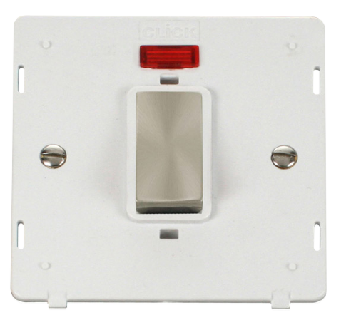 Click Definity 45A DP Switch With Neon Insert SIN501PWBS