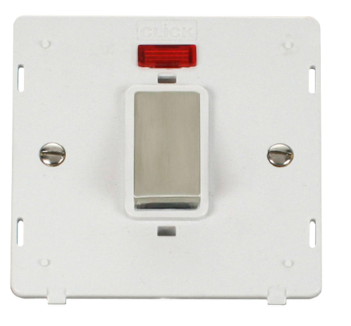 Click Definity 45A DP Switch With Neon Insert SIN501PWSS