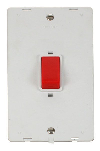 Click Definity 45A DP Vertical Switch Insert SIN202PW