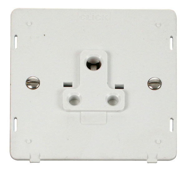 Click Definity 5A Round Pin Socket Outlet Insert SIN038PW