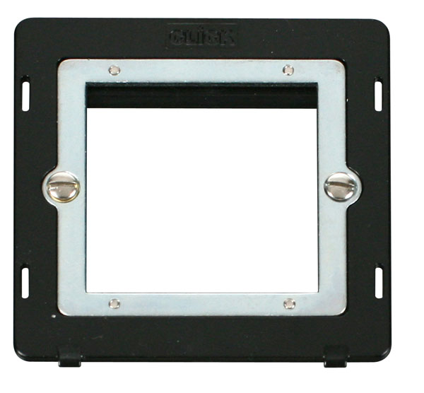 Click Definity Single Media Plate 2G Aperture Module SIN311BK